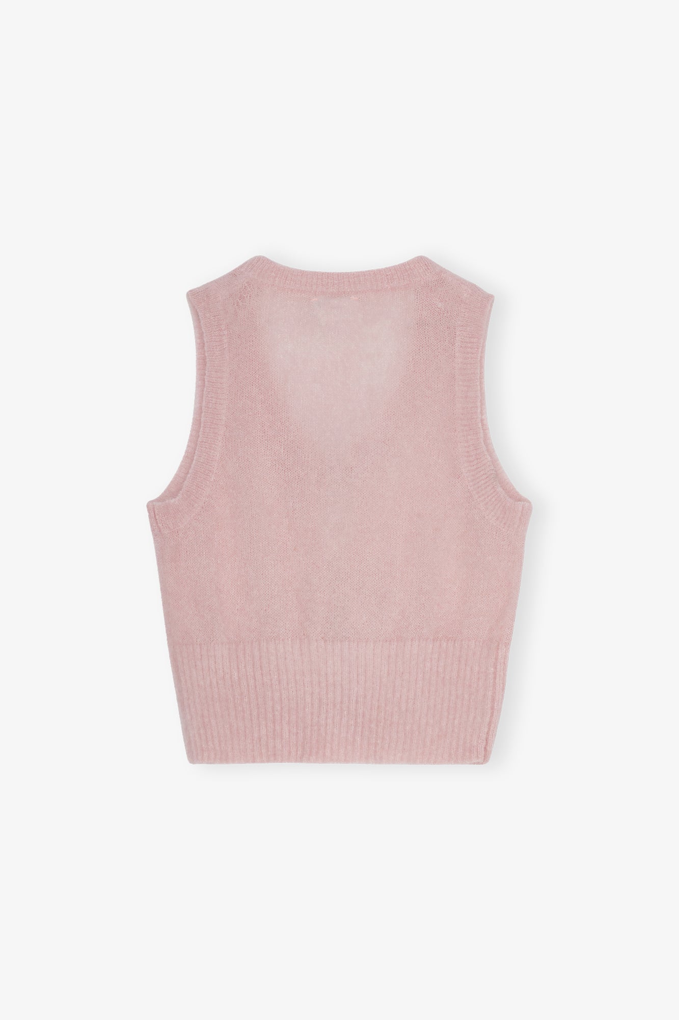 Pull sans manches imprimé en laine - Lilac Sachet