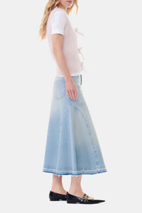 Pull sans manches imprimé en laine - Lilac Sachet