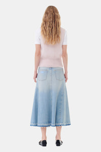 Pull sans manches imprimé en laine - Lilac Sachet