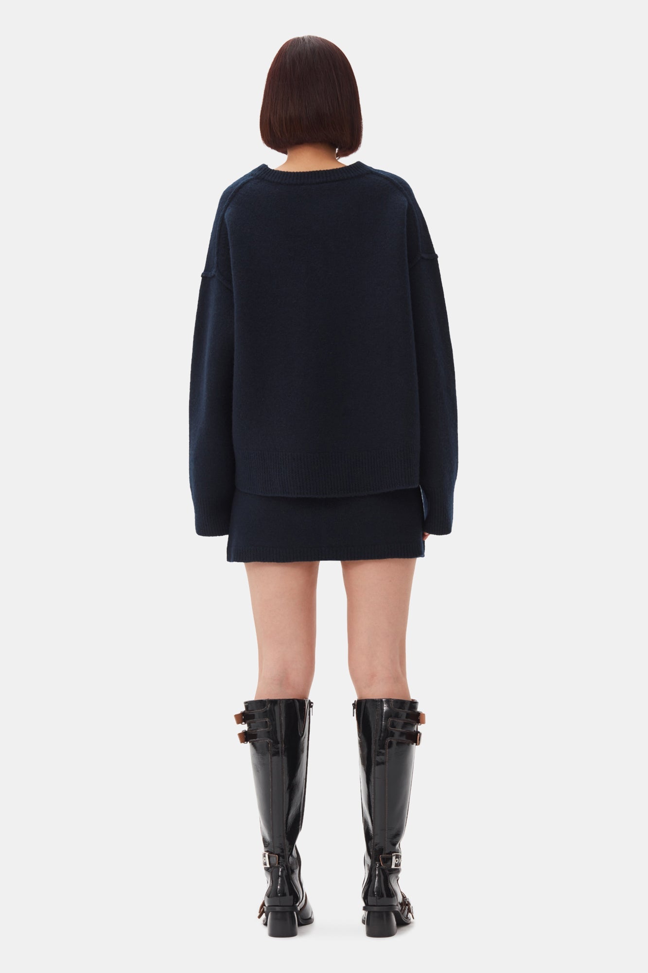 Pull à col rond en laine - Sky Captain