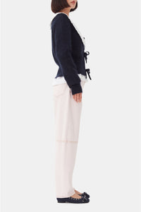 Pantalon ample Stary en denim - Chalk Pink