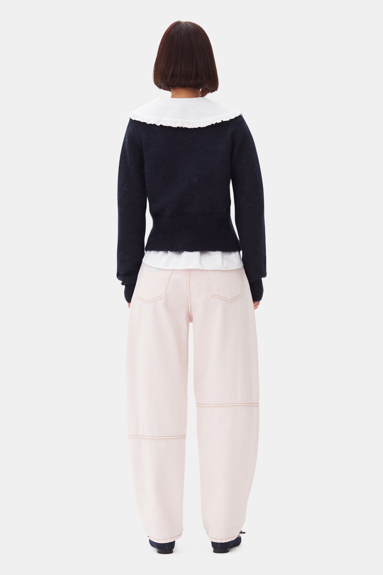 Cardigan à nouer en laine - Sky Captain