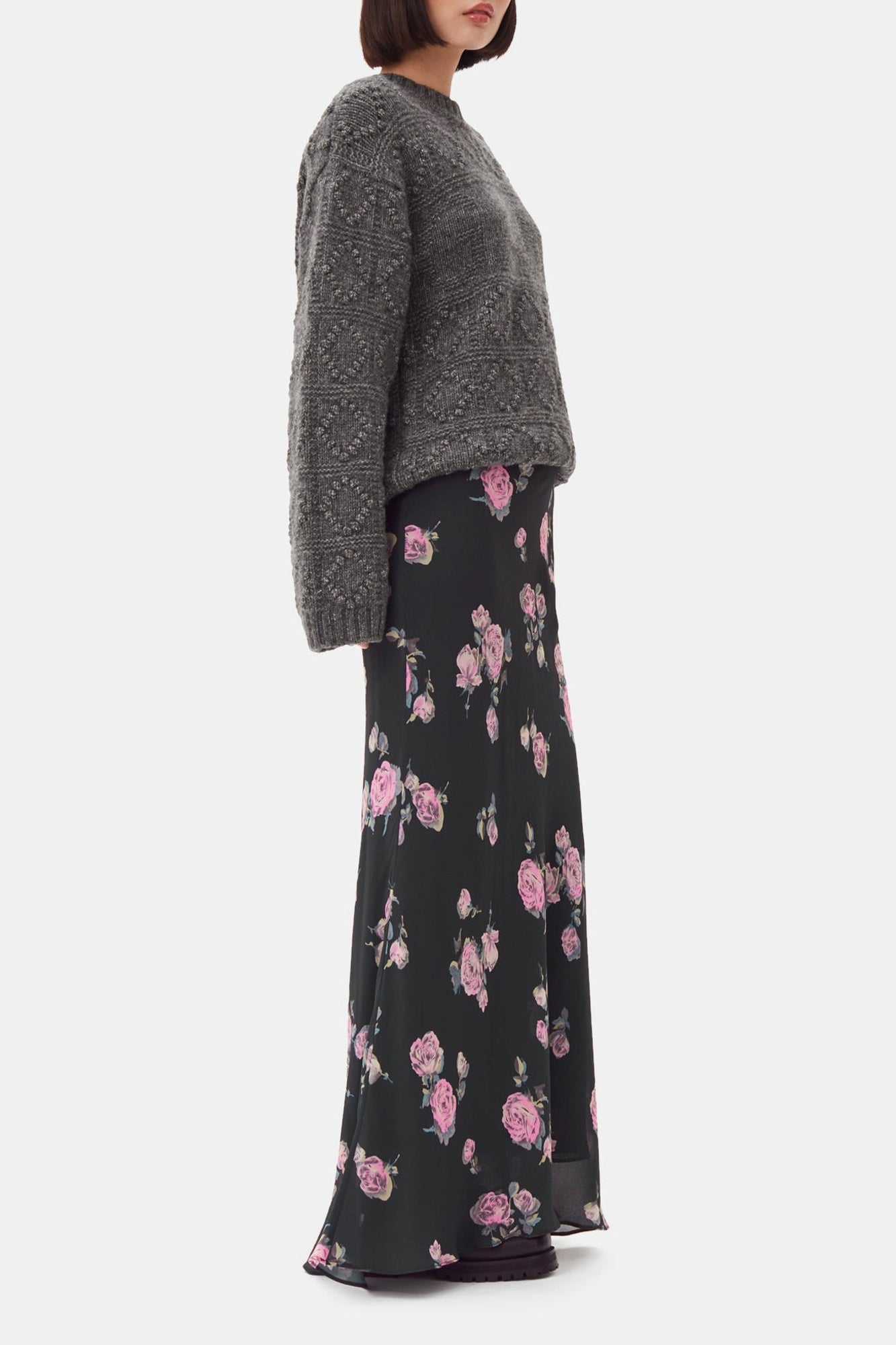 Pull Bubble en laine - Phantom