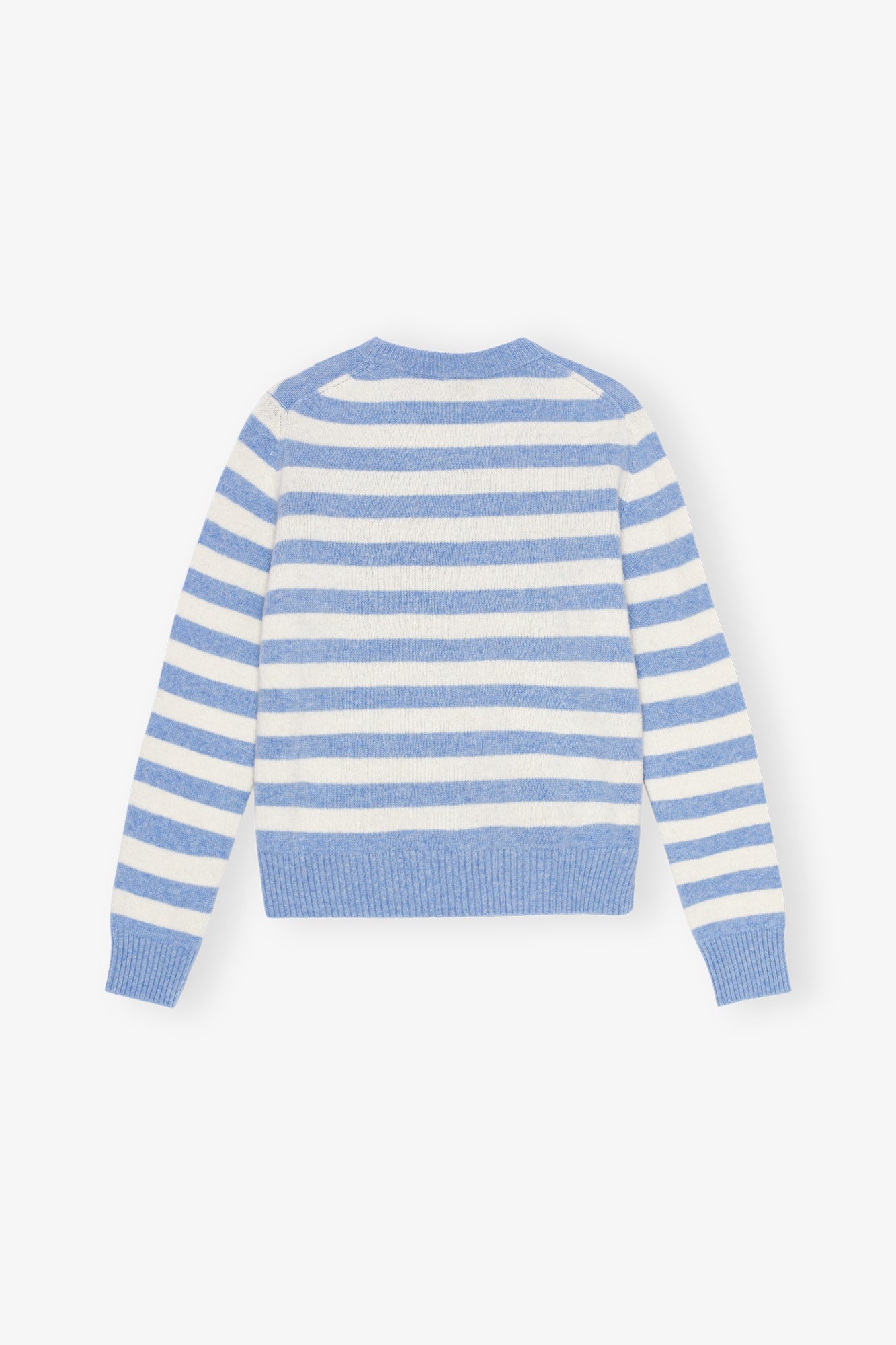 Pull à rayures en laine mélangé - Illusion Blue