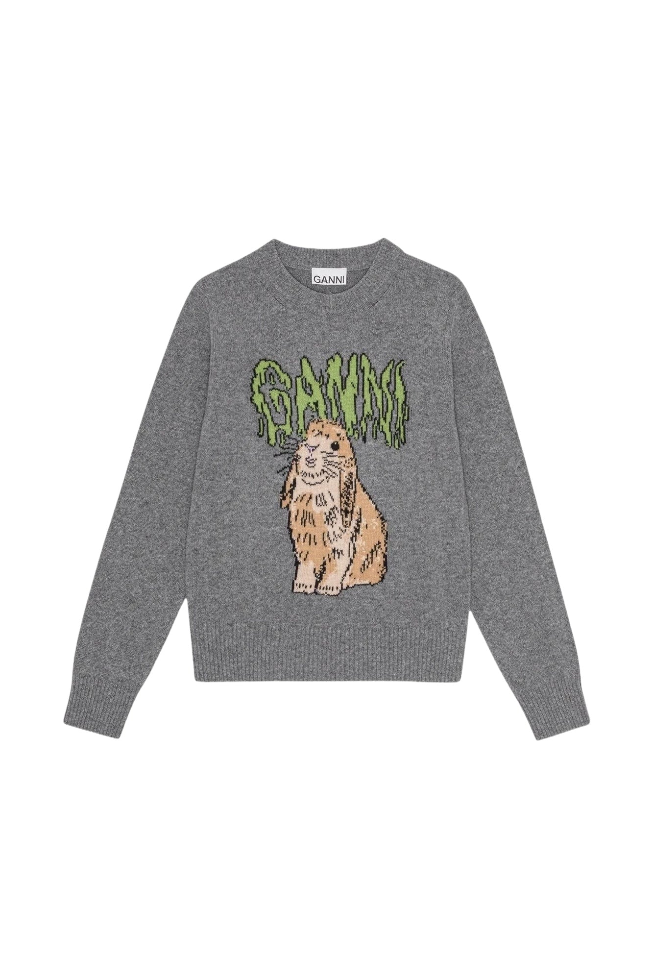 Pull Bunny en laine - Frost Gray