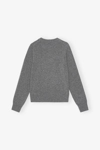 Pull Bunny en laine - Frost Gray