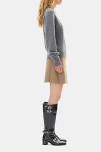Pull Bunny en laine - Frost Gray