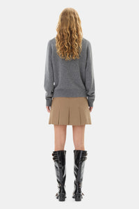 Pull Bunny en laine - Frost Gray