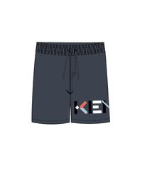 Short de bain à logo - Plomb