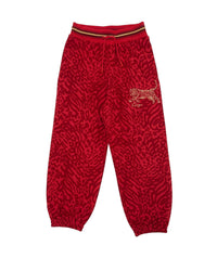 Pantalon de jogging all-over «Cheetah» - Vermillon
