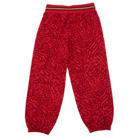 Pantalon de jogging all-over «Cheetah» - Vermillon