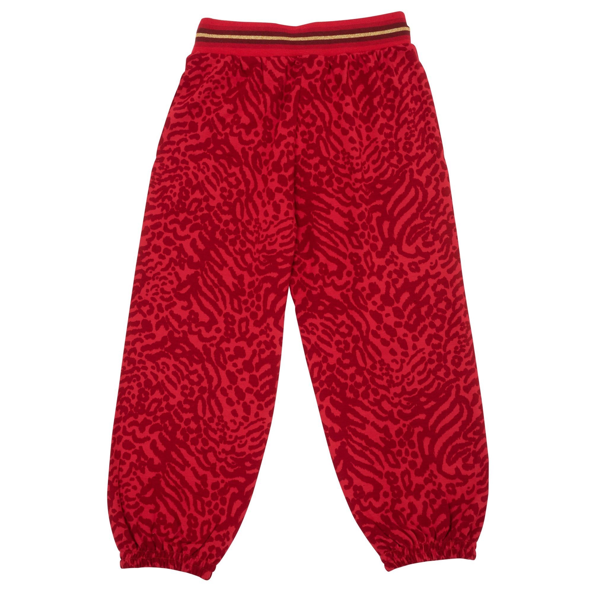 Pantalon de jogging all-over «Cheetah» - Vermillon