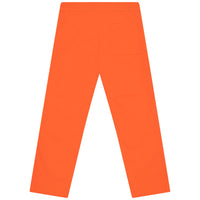 Pantalon en sergé coton bandes tricotées - Chile red