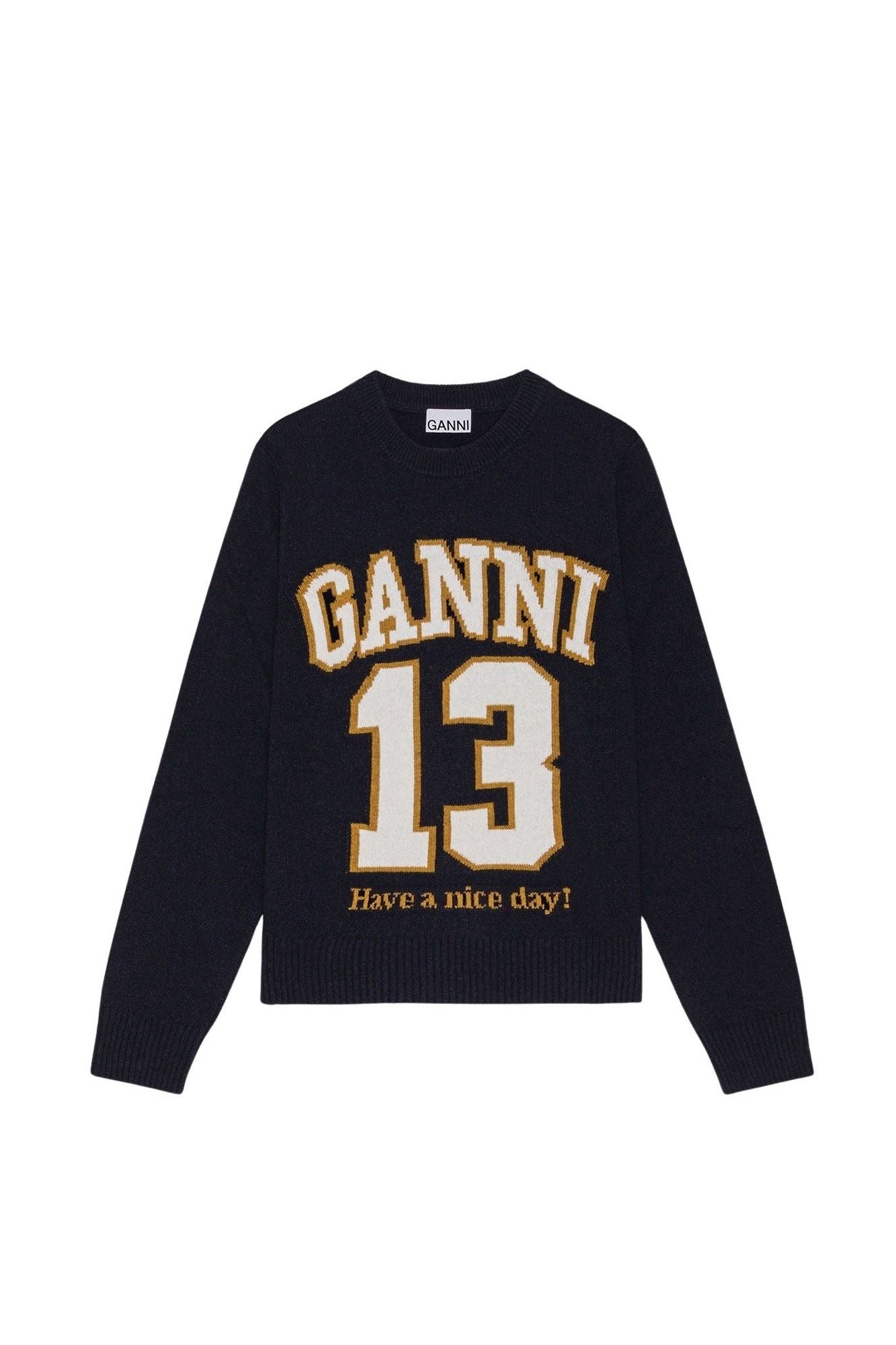 Pull avec motif graphique en laine - Sky Captain