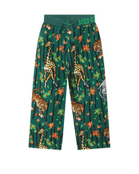Pantalon à taille élastiquée en coton - Thuya