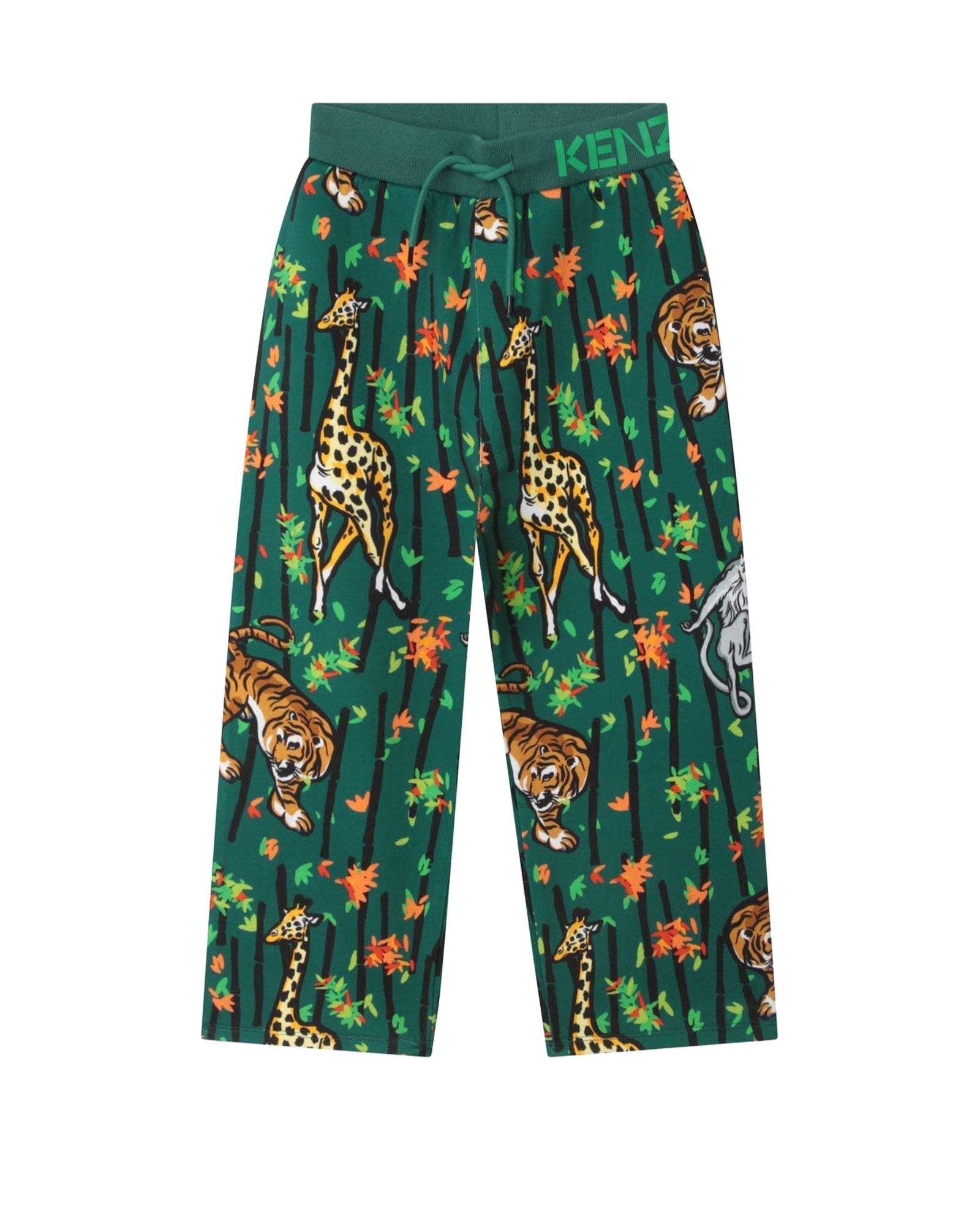 Pantalon à taille élastiquée en coton - Thuya