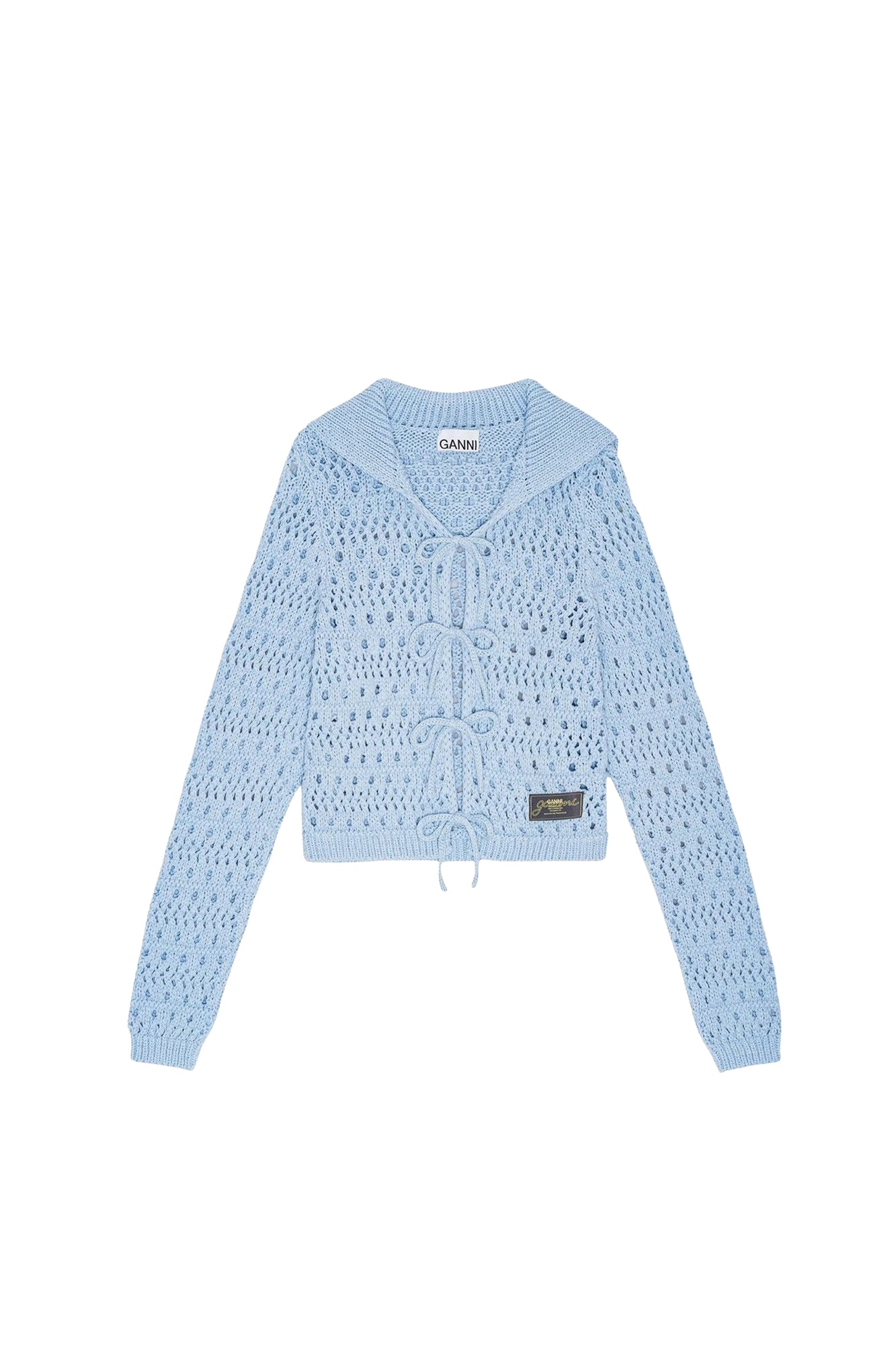 Cardigan avec lacets à nouer - Soft Chambray