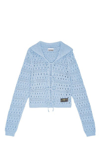 Cardigan avec lacets à nouer - Soft Chambray