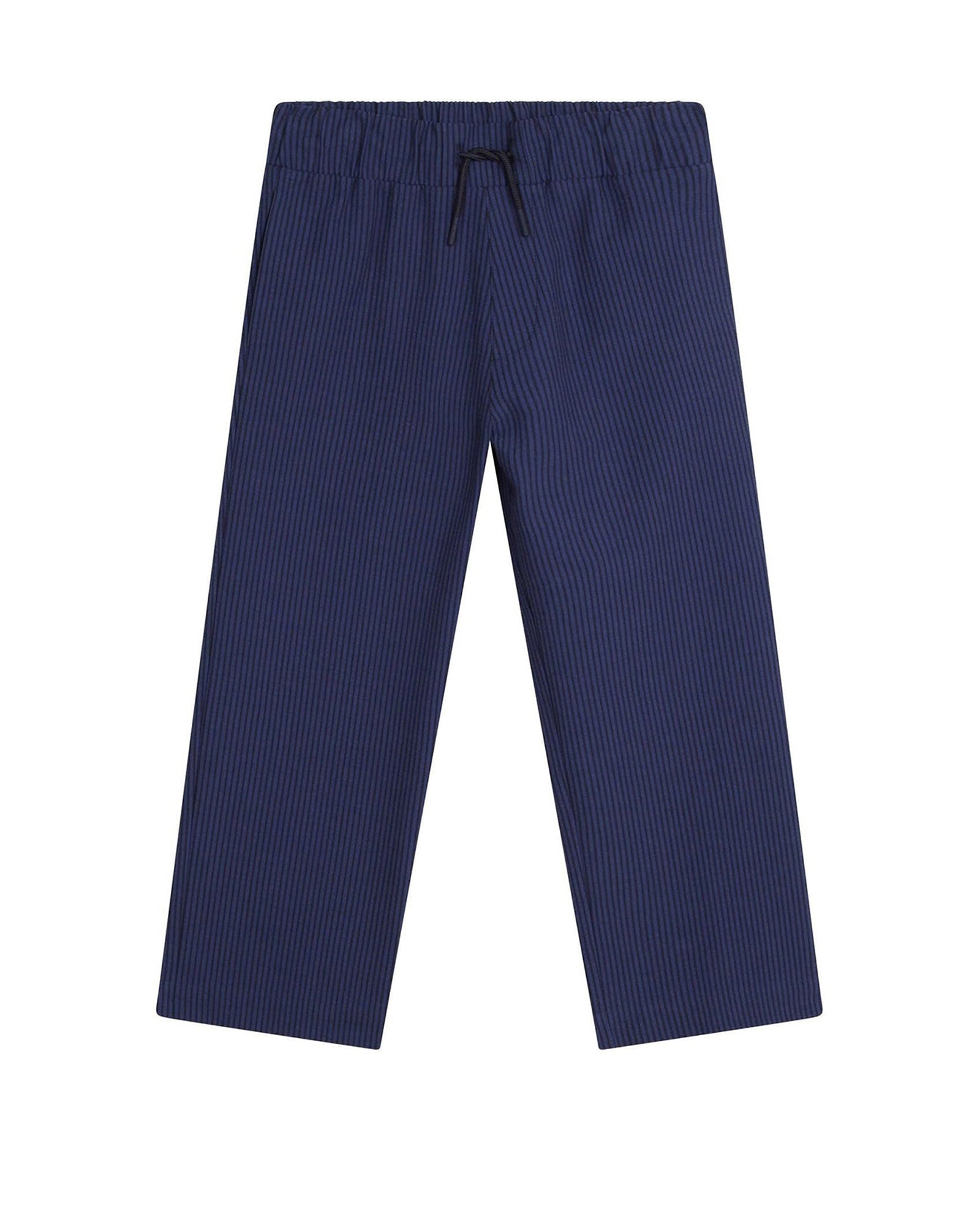 Pantalon en imprimé intégral - Marine