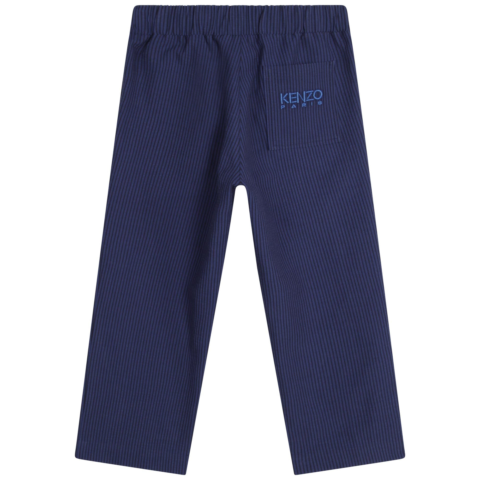 Pantalon en imprimé intégral - Marine