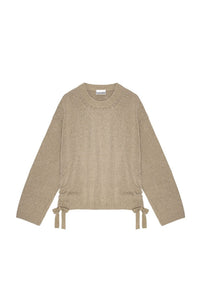 Pull oversize en laine - Dusty Olive