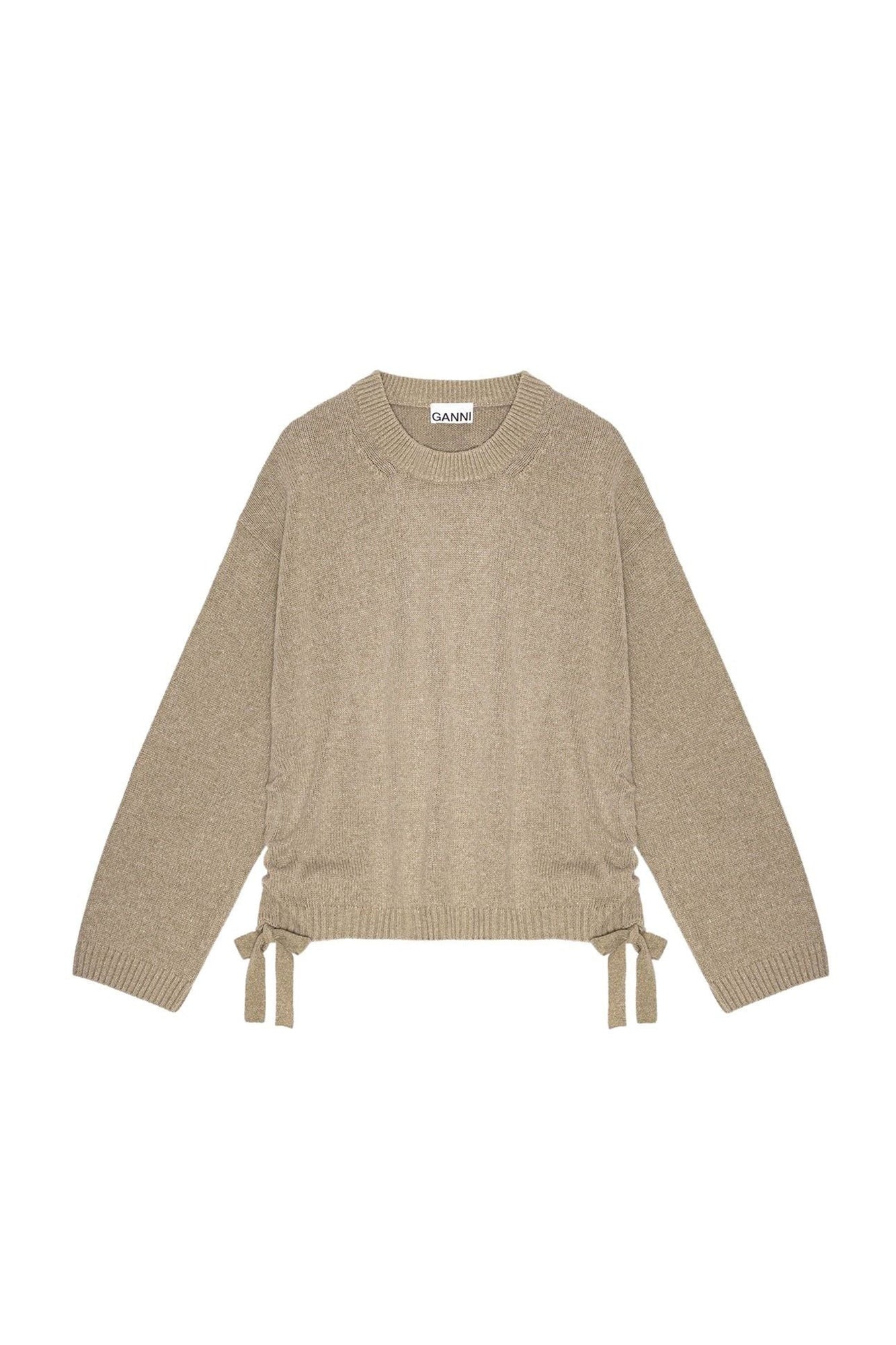 Pull oversize en laine - Dusty Olive