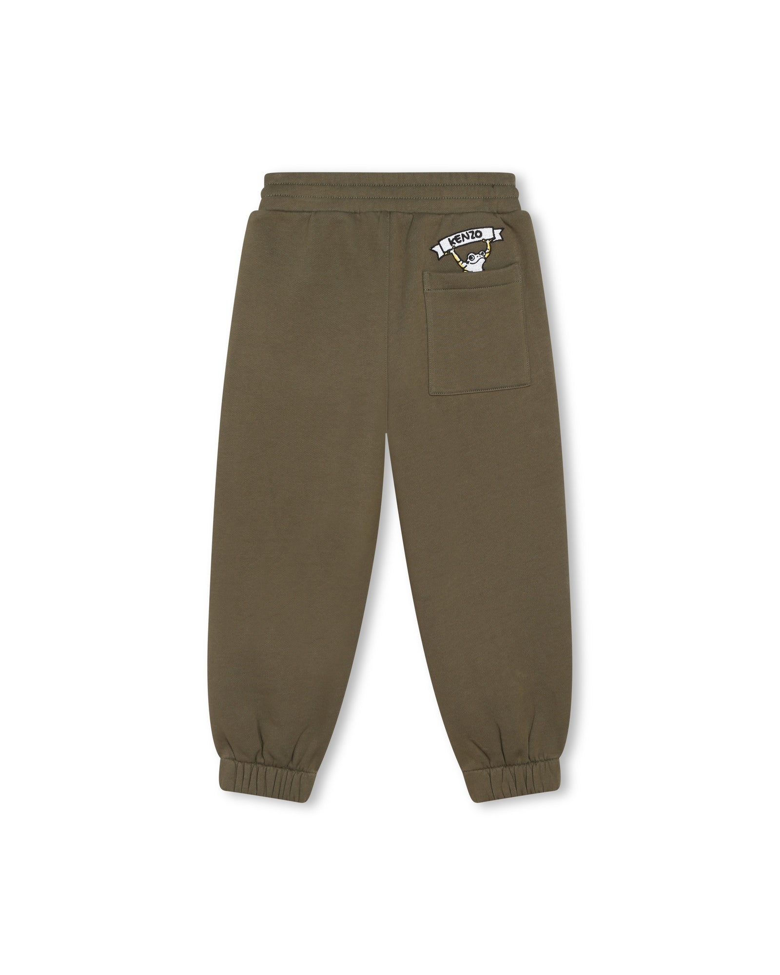 Pantalon de survêtement en coton - Vert Army