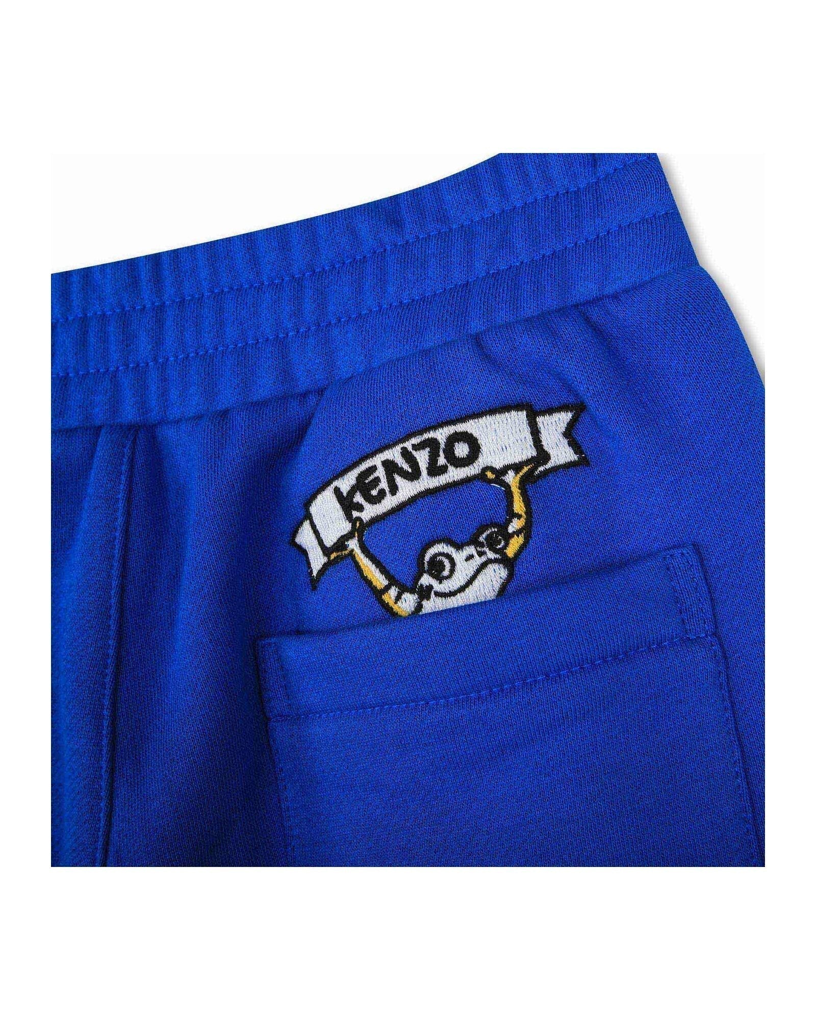 Cotton sweatpants - Ice Blue