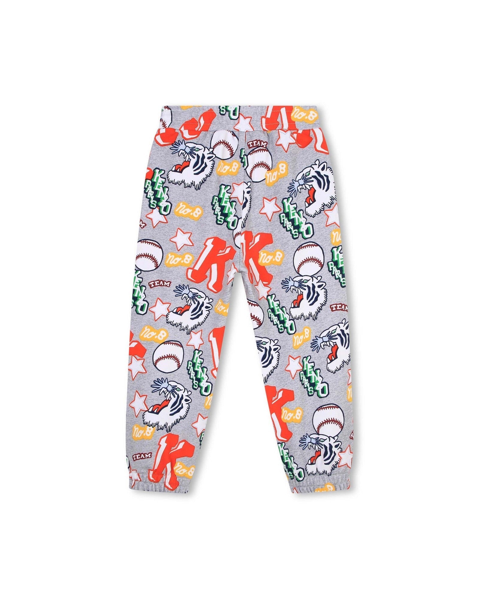 Cotton jogging trousers - Light grey