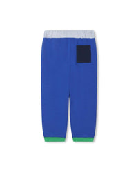 Pantalon de jogging en coton - Wave blue