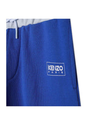 Cotton sweatpants - Wave Blue