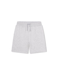Short en coton - Gris Chiné
