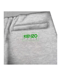 Cotton sweatpants - Mottled Grey