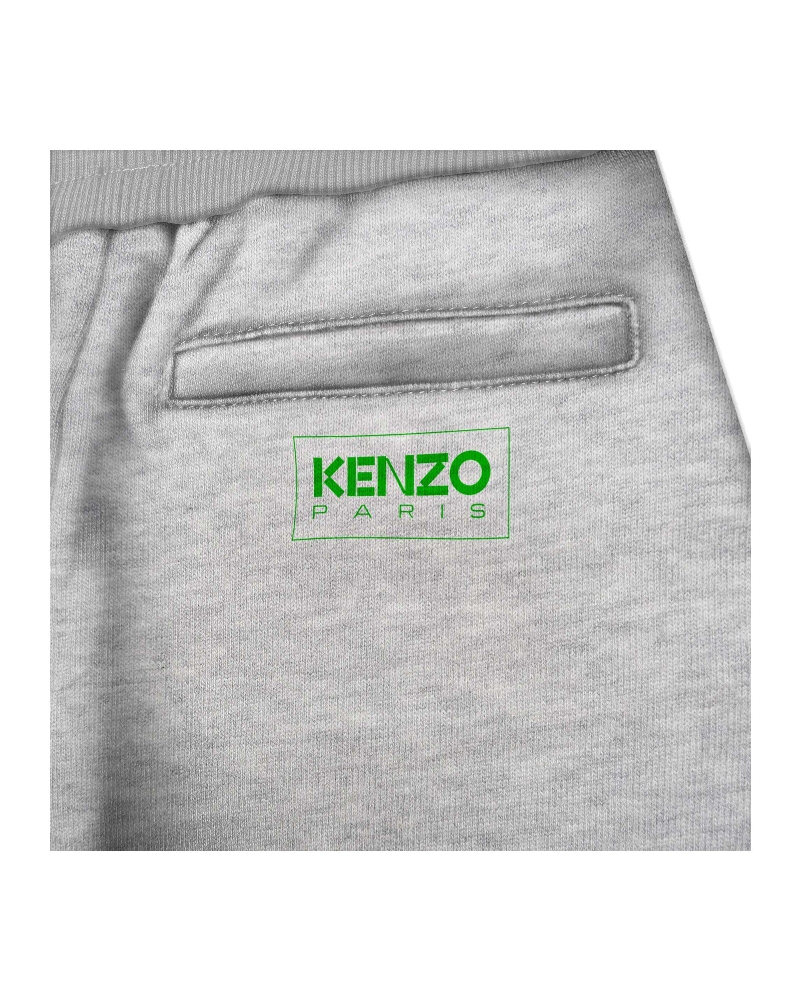 Cotton sweatpants - Mottled Grey