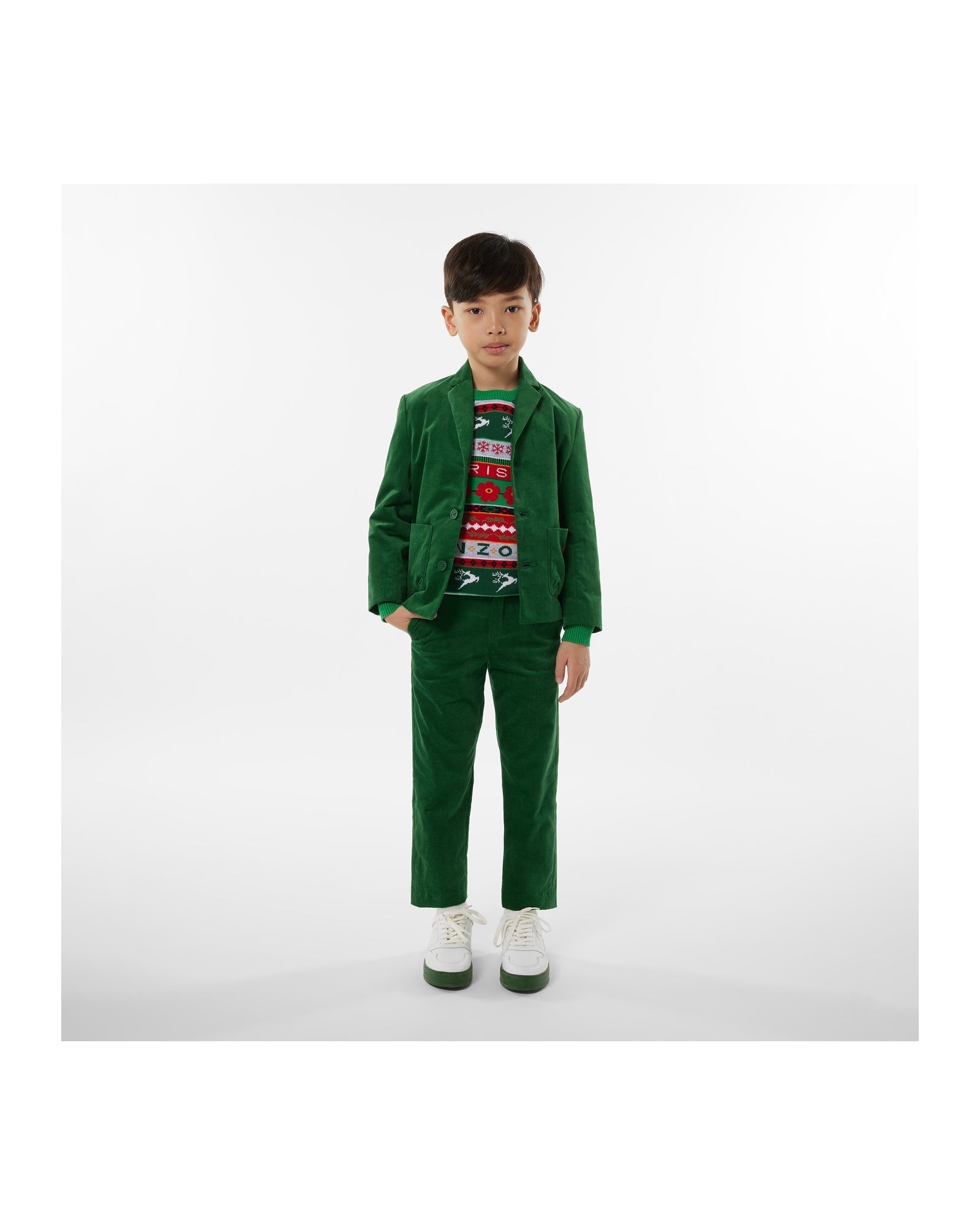 Cotton trousers - Sapin