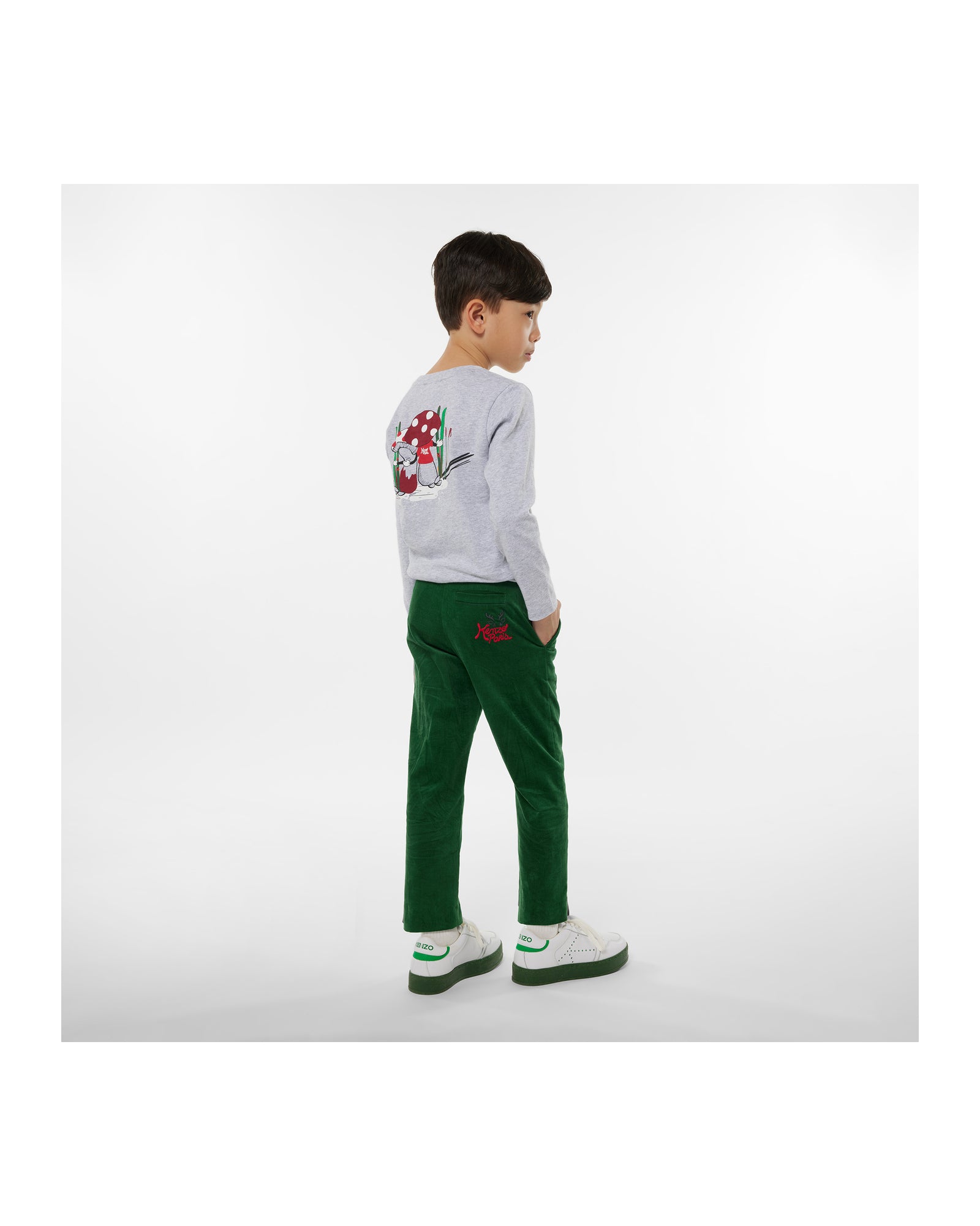 Cotton trousers - Sapin