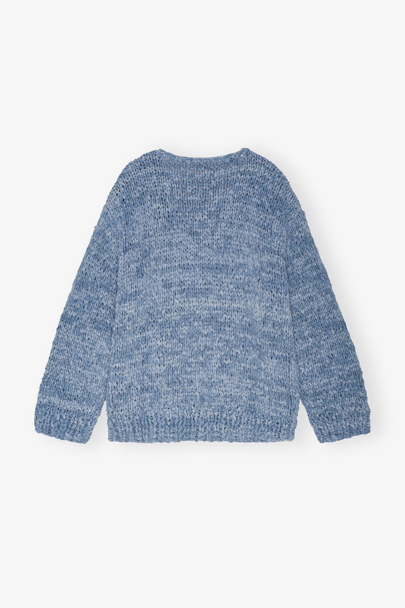 Cardigan tricoté en denim - Light Indigo