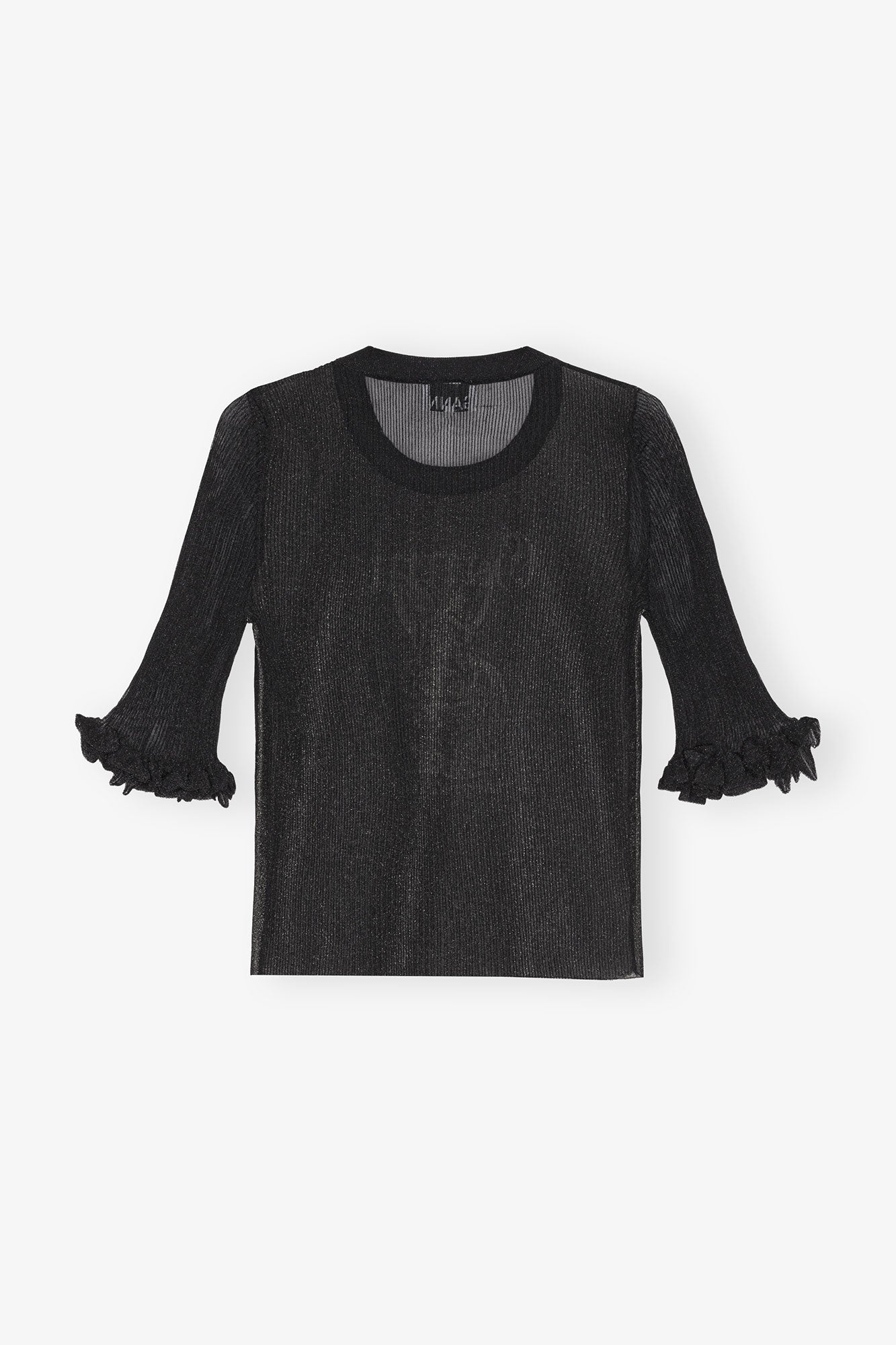 Top en jacquard - Black