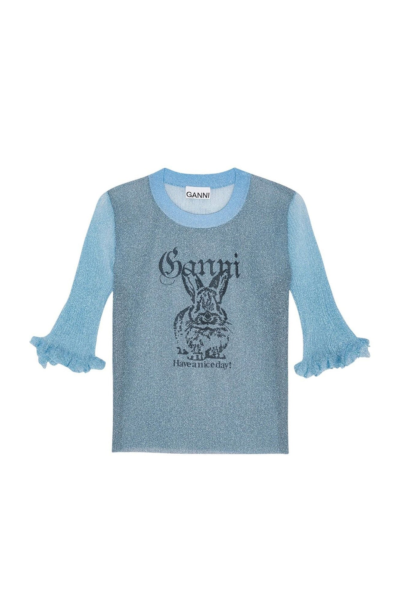 Top en jacquard - Soft Chambray