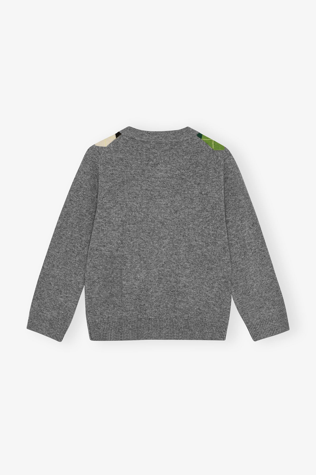 Cardigan à carreaux en laine et cachemire - Paloma Melange