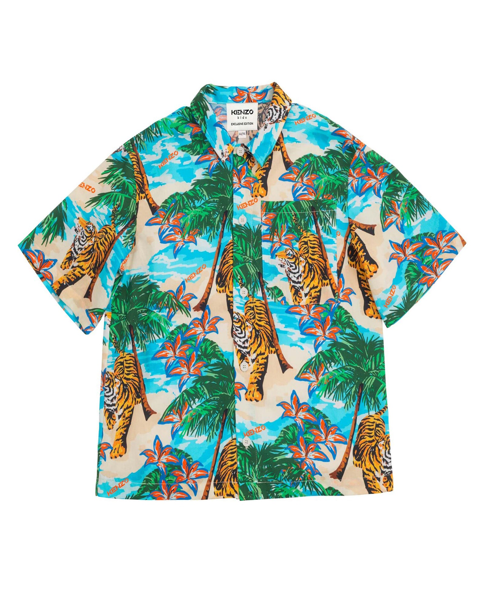 Chemise en imprimé - Naturel