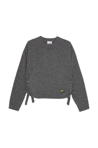 Pull oversize froncé en laine - Phantom