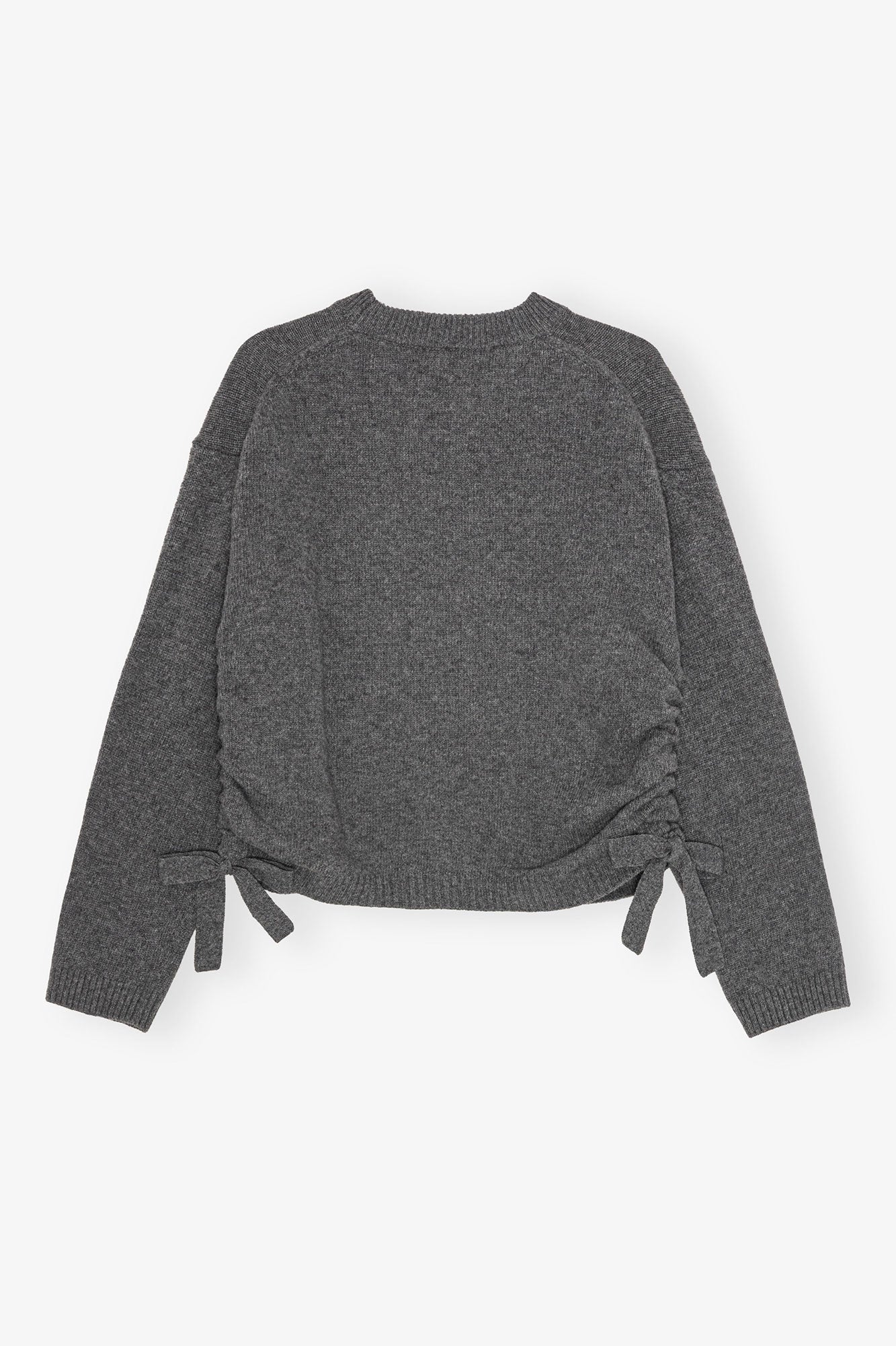 Pull oversize froncé en laine - Phantom