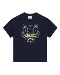 T-shirt Tiger - Blue indigo