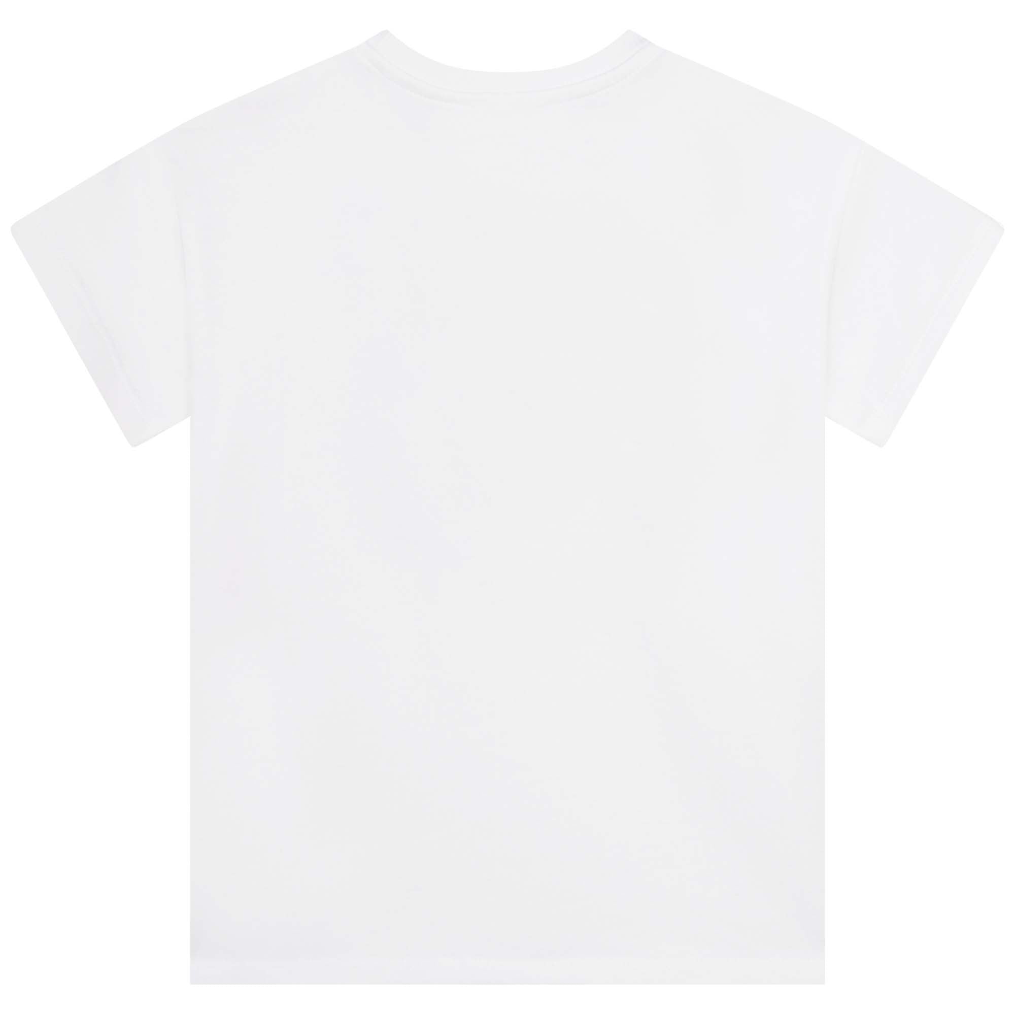 T-shirt motifs Tiger - Blanc cassé