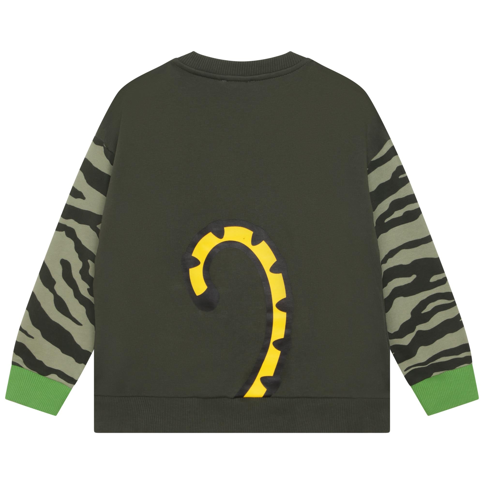 Sweatshirt en molleton brossé avec impression Kotora - Burnt olive