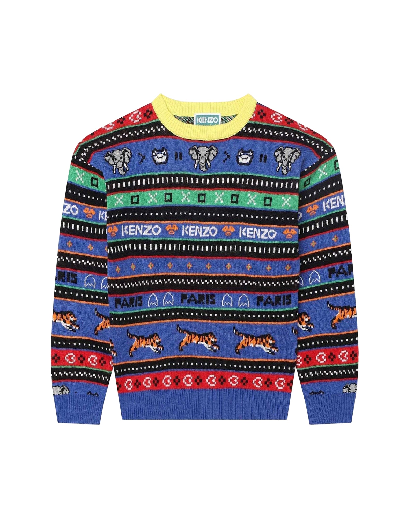 Pull en coton - Wave Blue