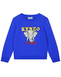 Sweatshirt en coton - Wave Blue