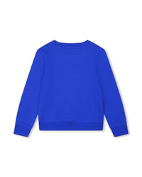 Sweatshirt en coton - Wave Blue