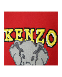 Sweatshirt en coton - Rouge
